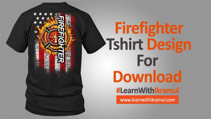 Firefighter-Tshirt-Design-for-free-download